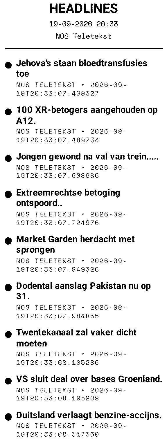 Nieuws Preview