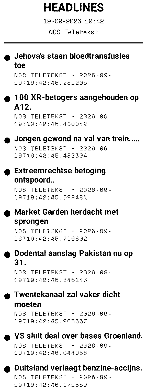 Nieuws Preview
