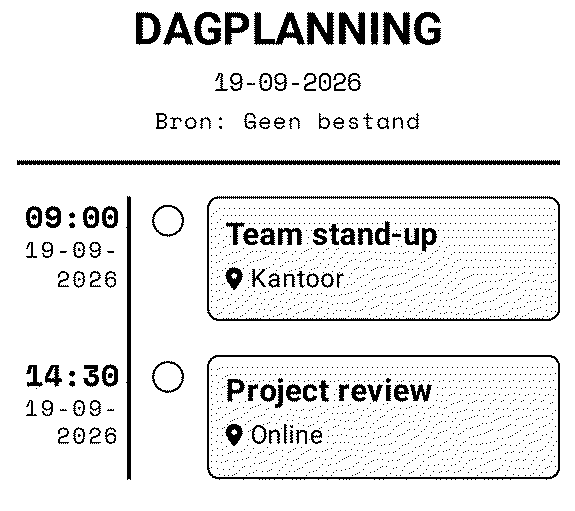 Planning Preview