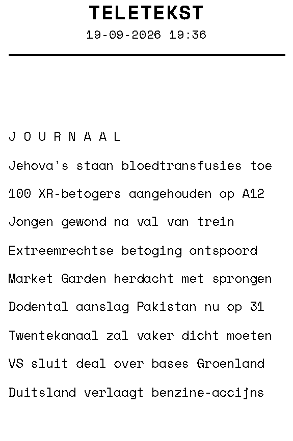 Teletekst Preview